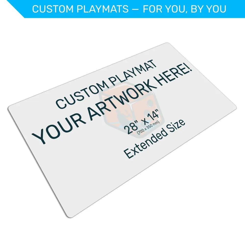 Custom 28" x 14" Playmat