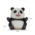 Cute black & white panda baby figurine – living room decor