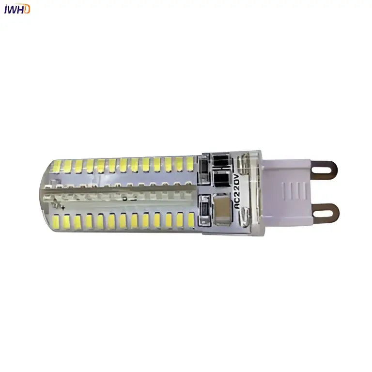 Cylindrical warm white led g9 bulb 4 pack kitchen light 3w led