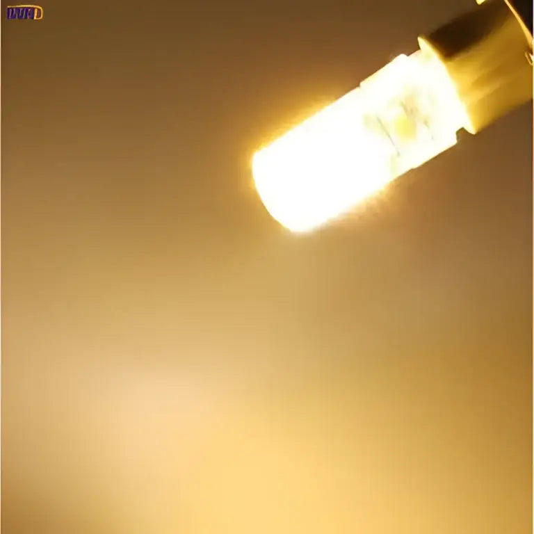 Cylindrical warm white led g9 bulb 4 pack kitchen light 3w led