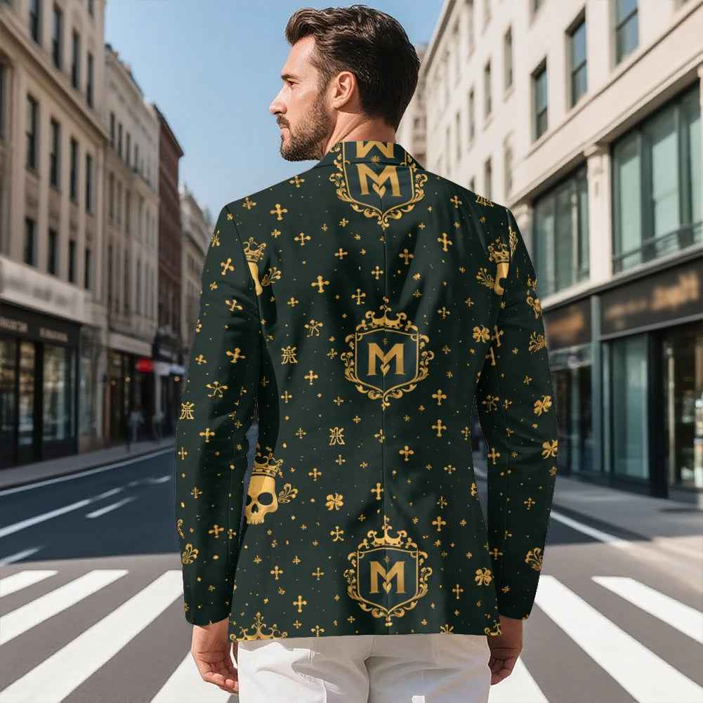 MUNSIEUR Men's Casual Blazer Coat