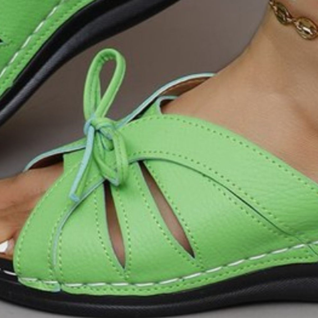 Open Toe Low Sandals