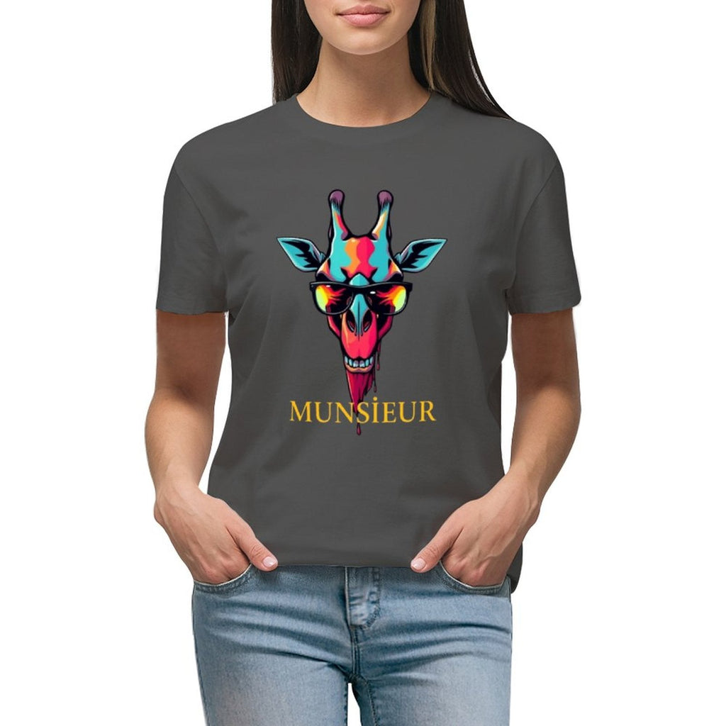 Munsieur T-Shirt for Women: Perfectly Tailored for Modern Confidence for Her