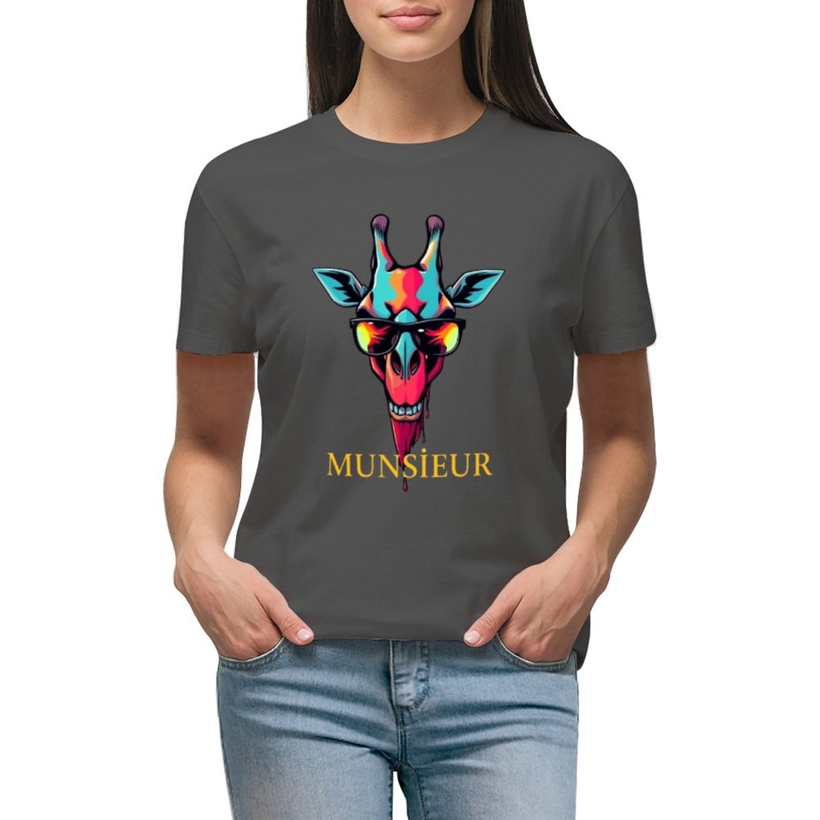 Munsieur T-Shirt for Women: Perfectly Tailored for Modern Confidence for Her