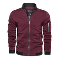 Men's Casual Baseball Sports Coat Slim Fit