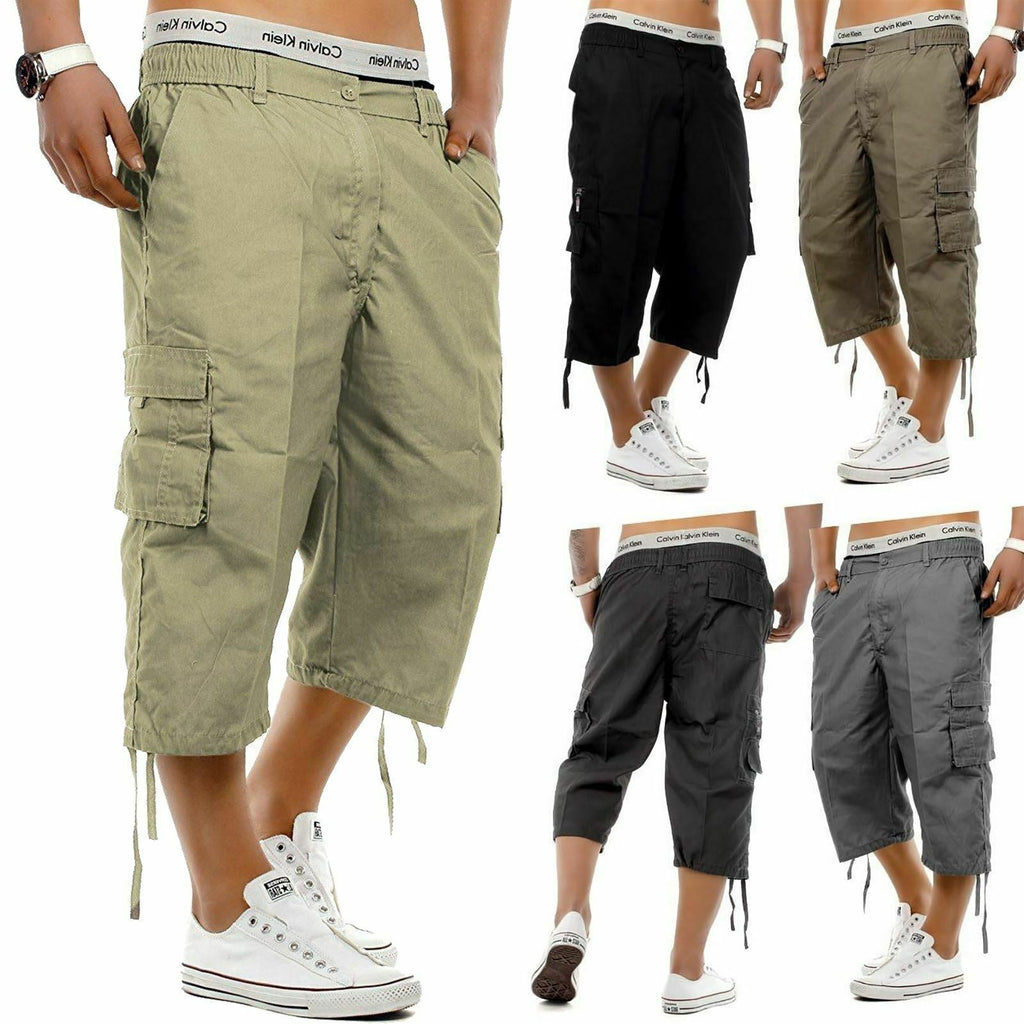 Summer Men's 7-point Multi-pocket Military Shorts Cross-border Style