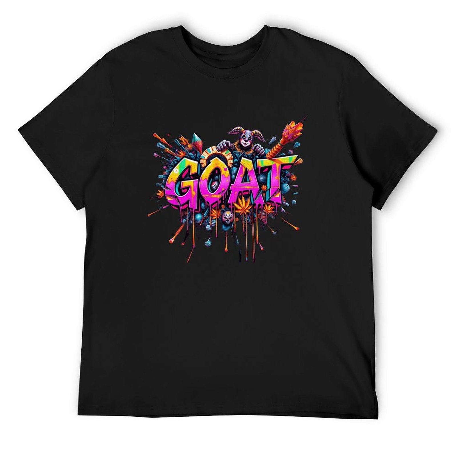 MUNSIEUR Mardi Gras Tee for Men – "GOAT" Elite Legacy Streetwear