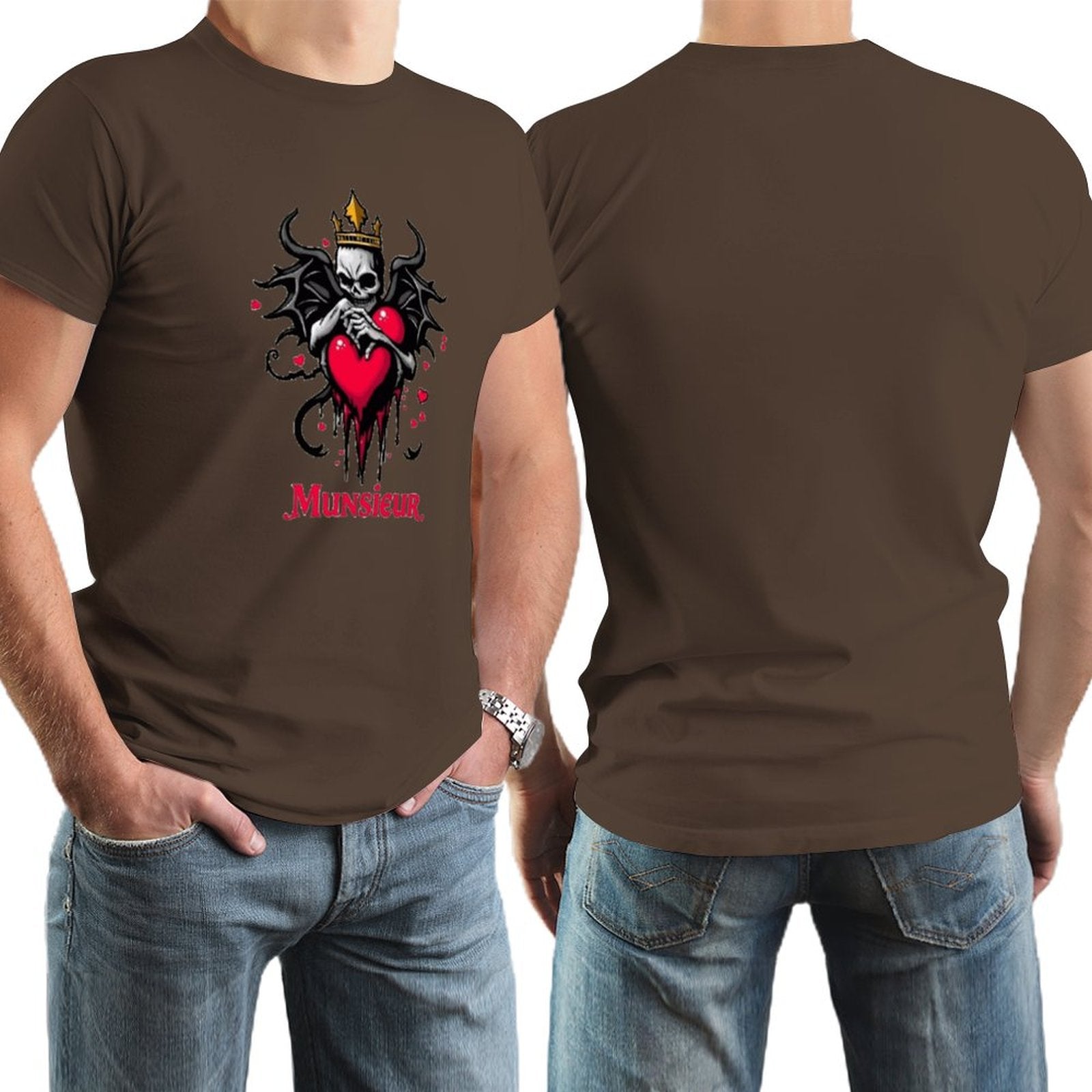 Munsieur Valentine's Day Collection "King of" Tee for Men