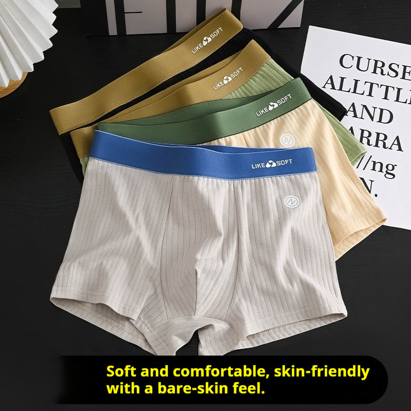 Plus-size Breathable Boxer Briefs