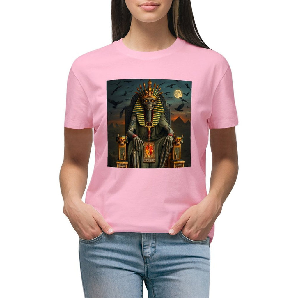 Munsieur Pharaoh's Reign Collection Women's T-Shirt (High Definition & Front Printing)