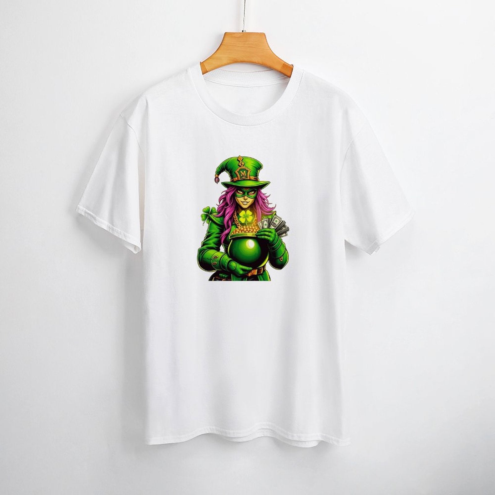 St. Patrick's Day Collection Leprechaun Mafia "Kimberly" T-shirt for Women