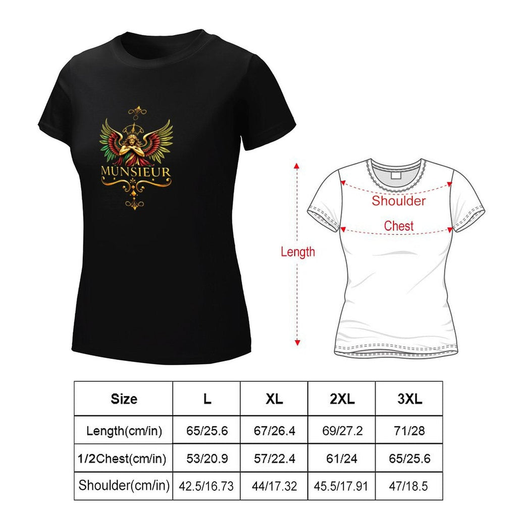 Munsieur Women's Timeless Style with Munsieur Premium Women's T-Shirts