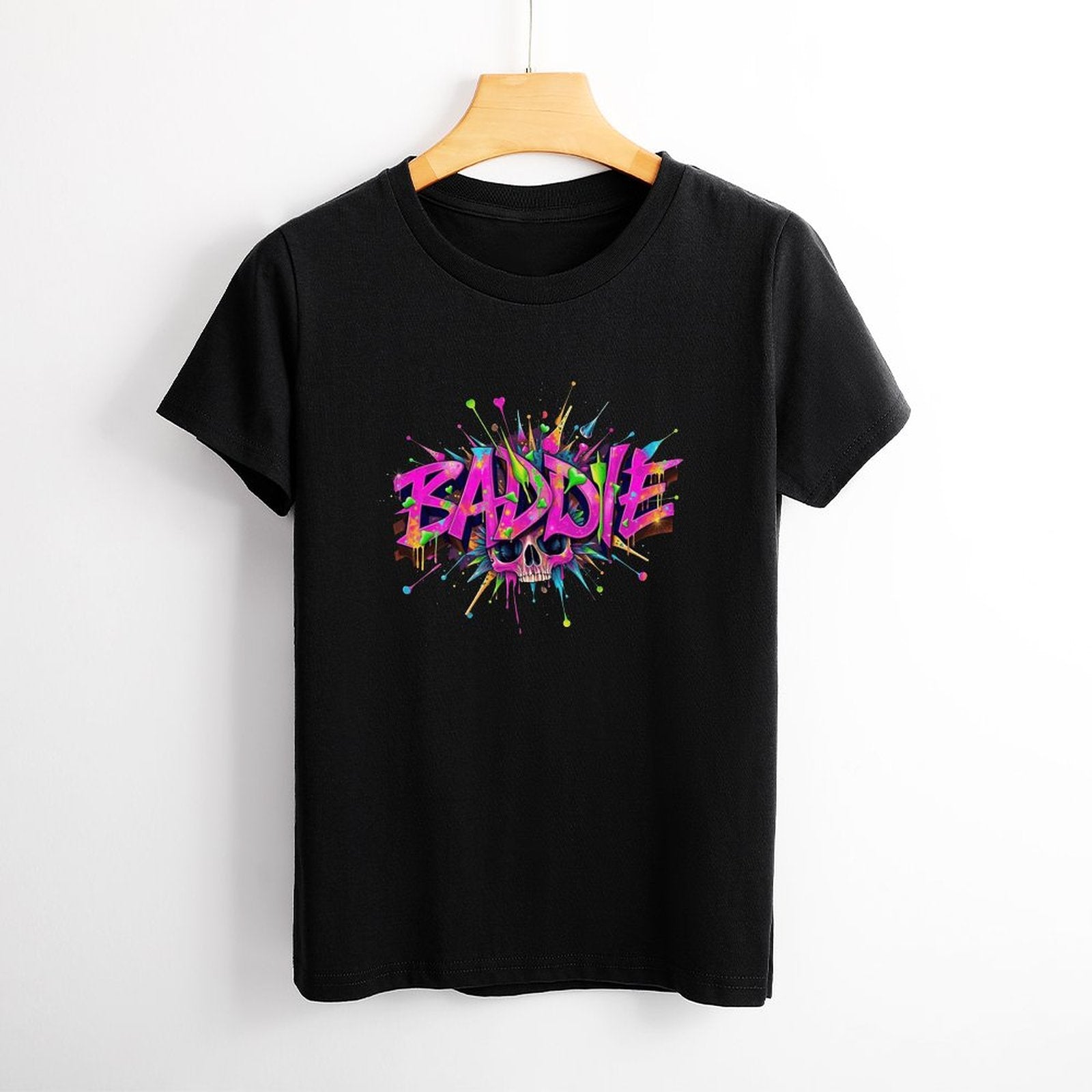 T-shirt for Women "Baddie" Streetwear Crown Co. 👑
