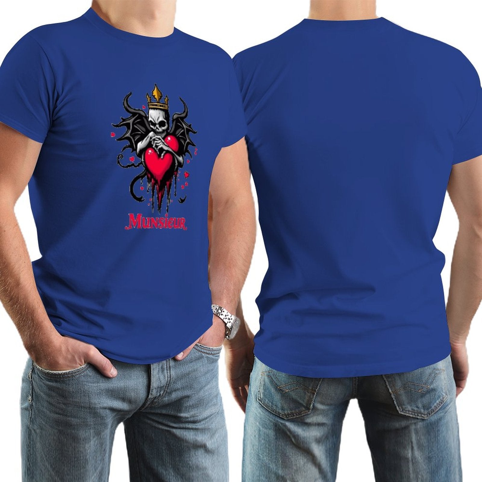 Munsieur Valentine's Day Collection "King of" Tee for Men