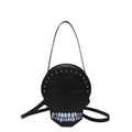 Halloween Skull Crossbody Bag - Gothic Messenger Shoulder Bag for Women