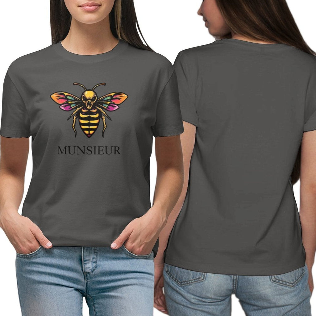 Munsieur T-Shirt for Women: Redefining Casual Chic with Elegance for Her