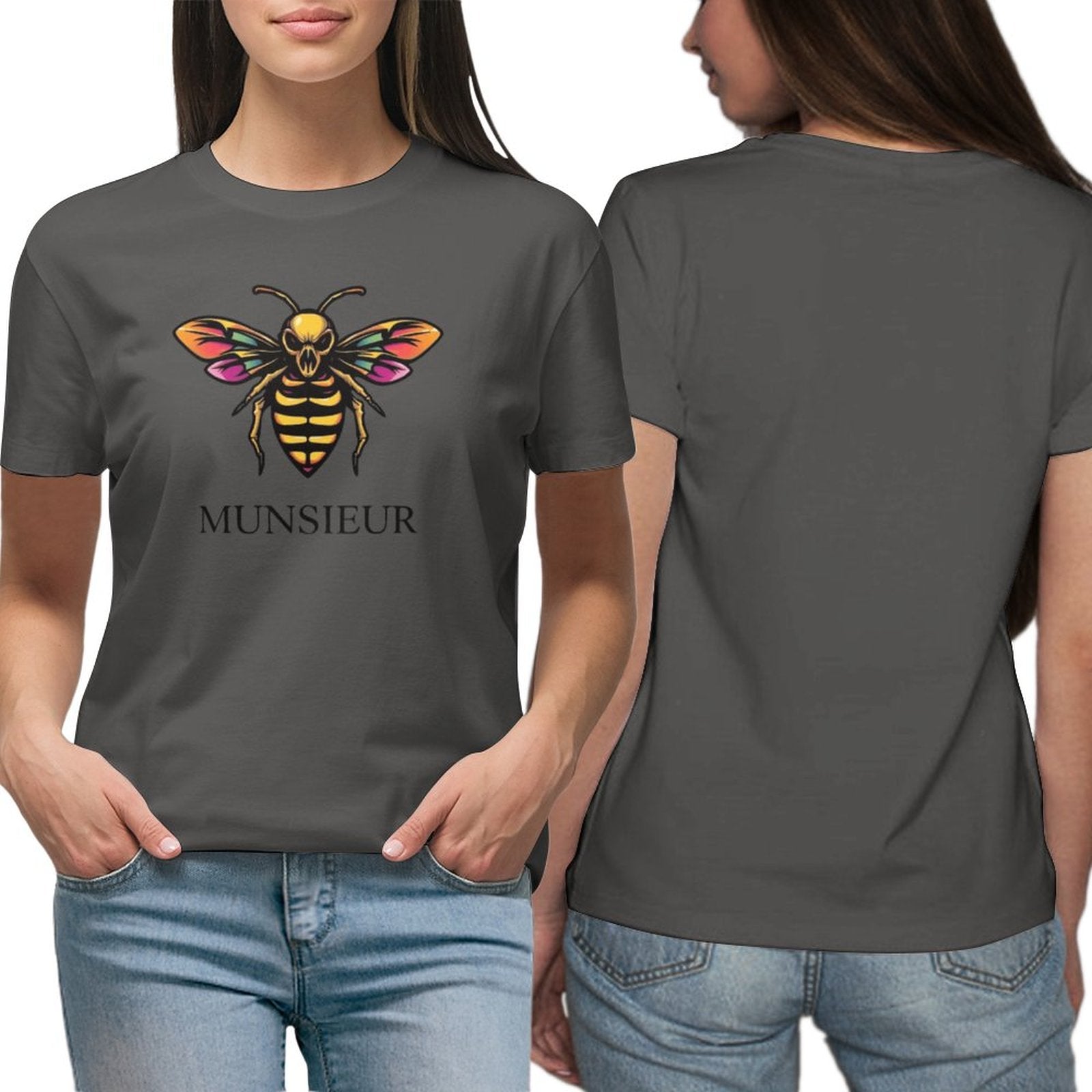 Munsieur T-Shirt for Women: Redefining Casual Chic with Elegance for Her