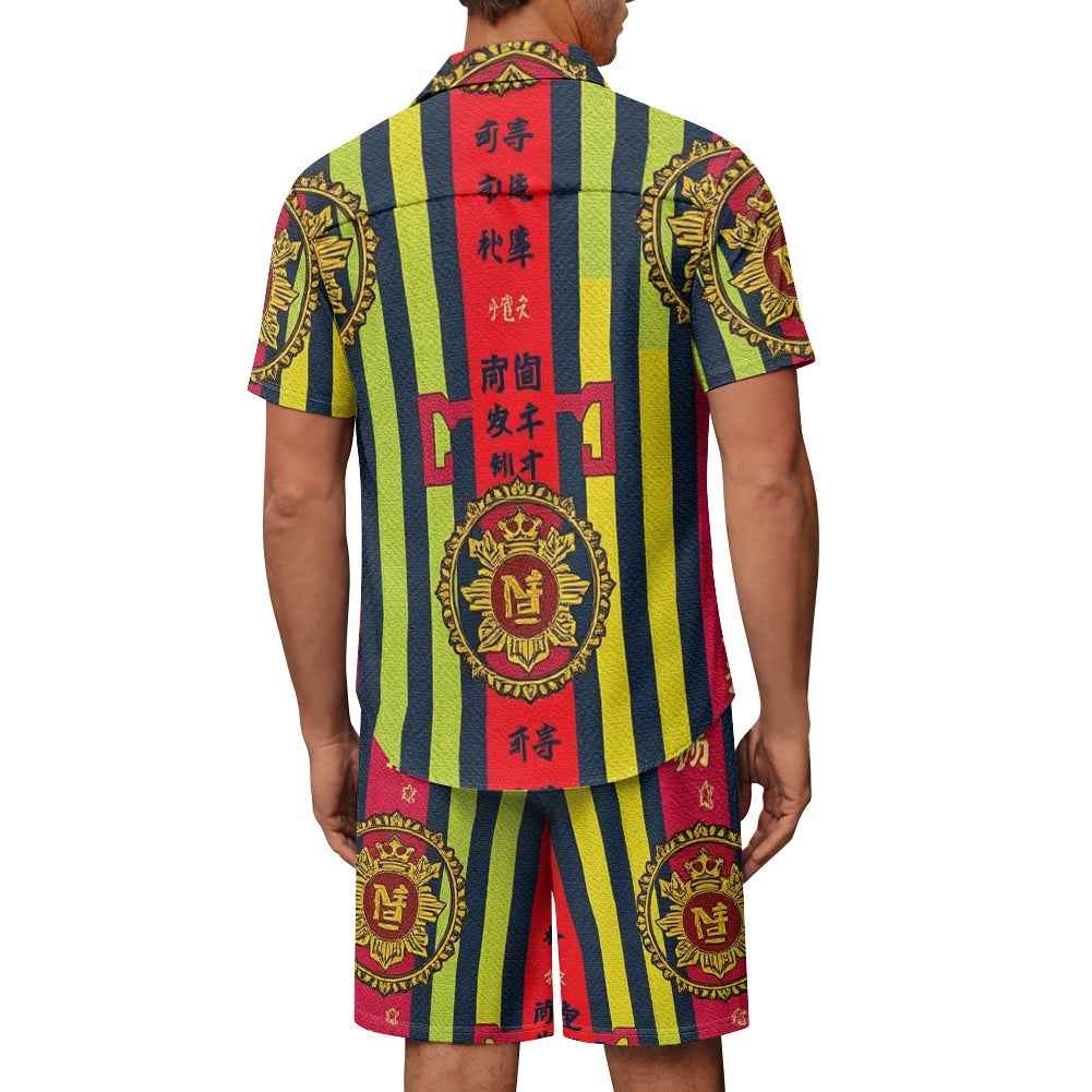 Men's Casual Shorts Set - Two Piece Matching Summer Outfit