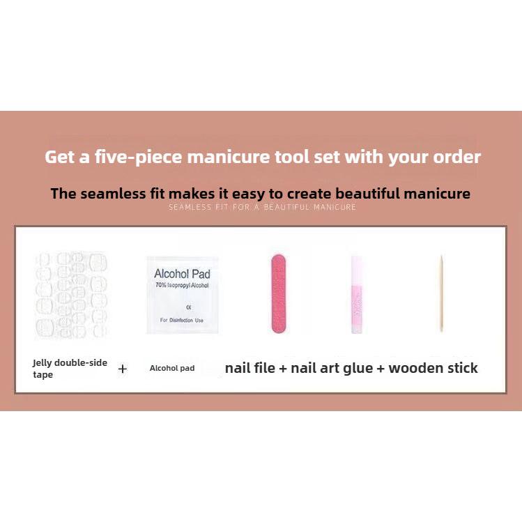 1040- Handmade press on nails fake nails removable Handmade Drawing Nails