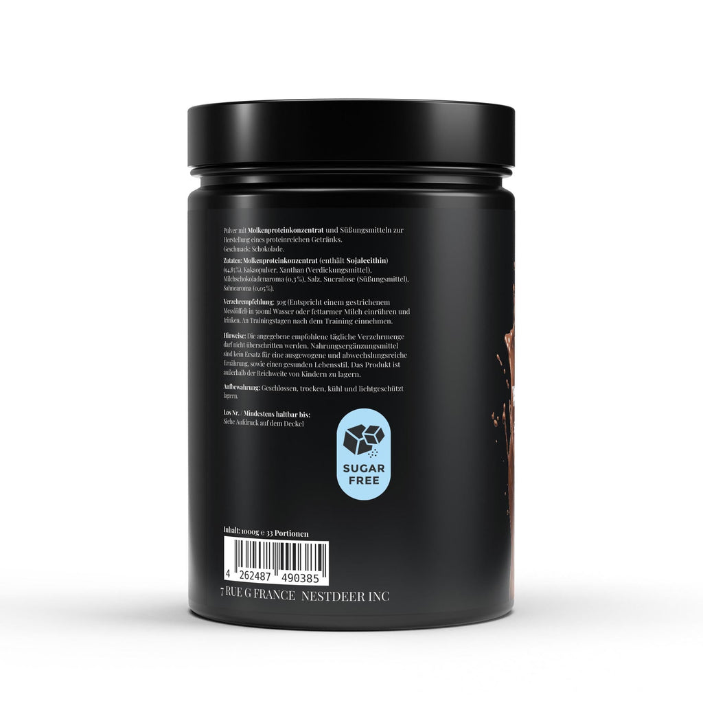 Premium Whey Protein Schokolade - 1.000g