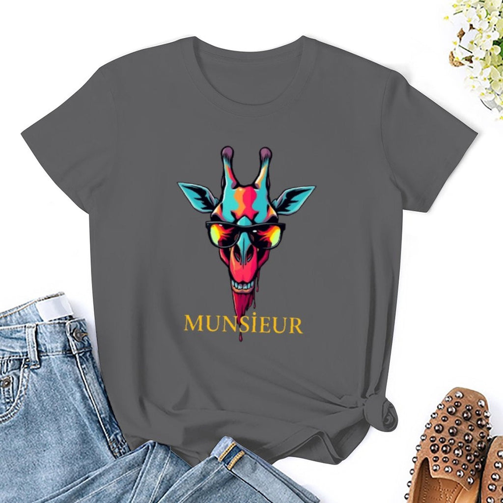 Munsieur T-Shirt for Women: Perfectly Tailored for Modern Confidence for Her