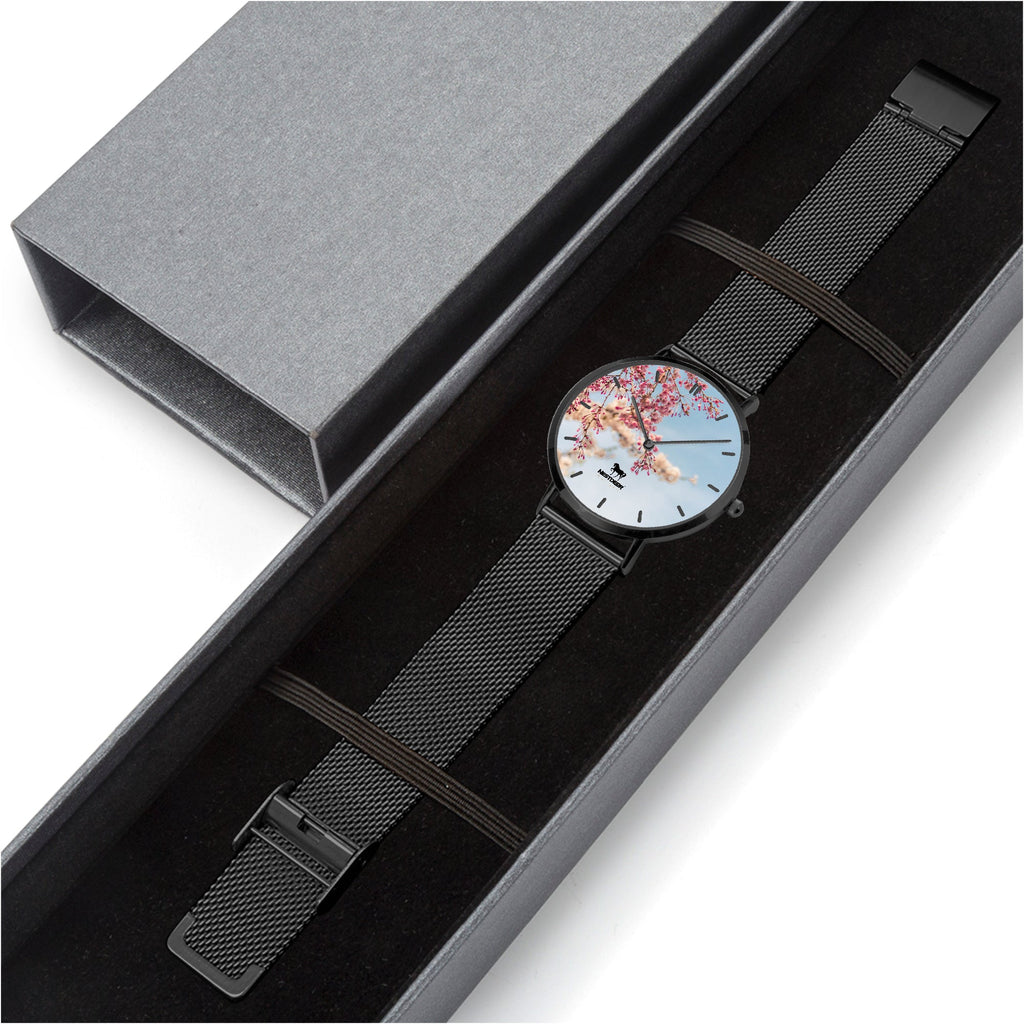 170. Fashion Ultra-thin Stainless Steel Quartz Watch (With Indicators)