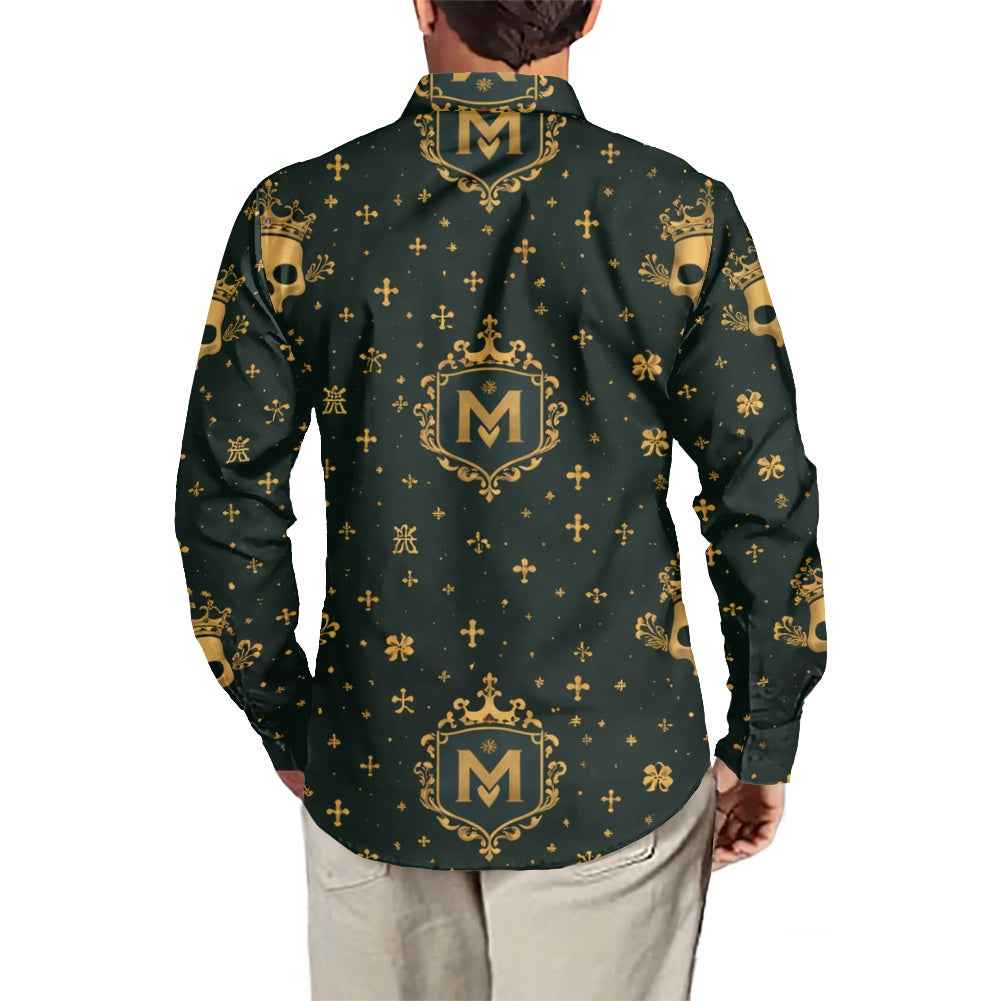 MUNSIEUR Men's Long-Sleeved Tee