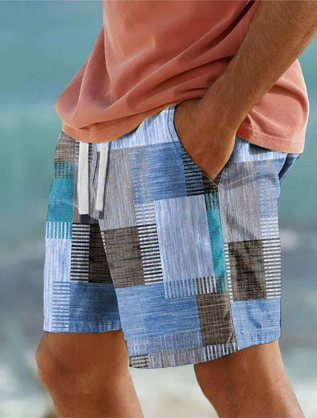 Trendy Digital Printing Popularity Casual Men's Shorts