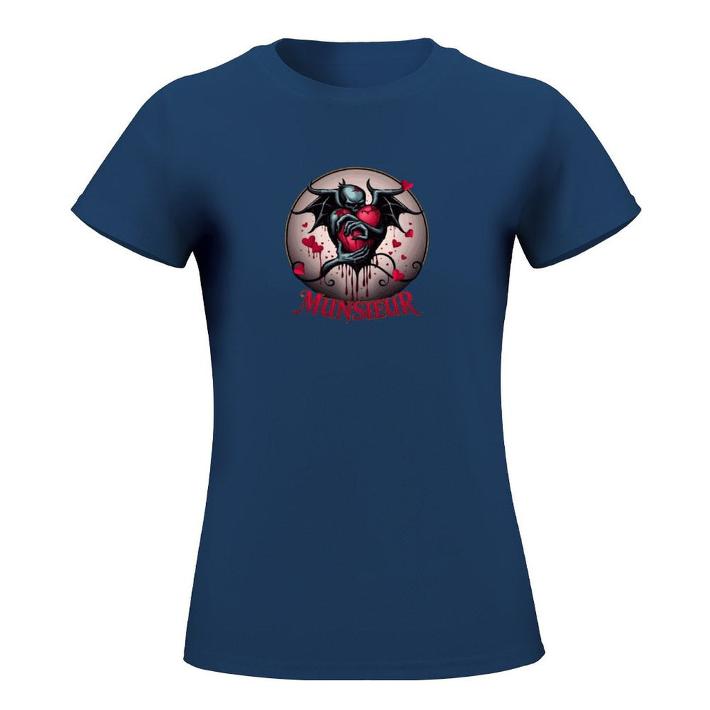 Munsieur T-Shirt for Women: Classic with a Modern Edge for Her