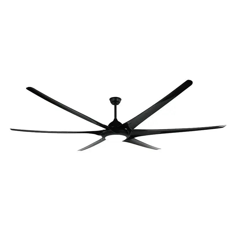 Modern dark bronze 100 inch large ceiling fan living room light