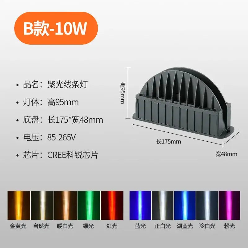 Modern white 10w led spotlight corridor wall light