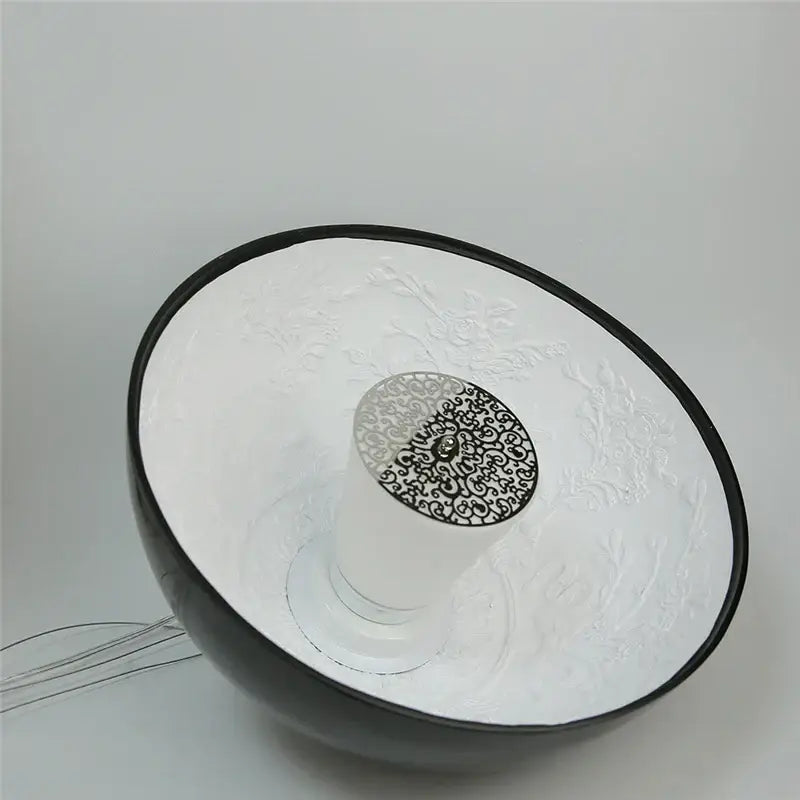 Modern black sky garden resin chandelier dining room pendant light