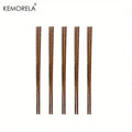Japanese style natural wooden chopsticks set with tray dining room