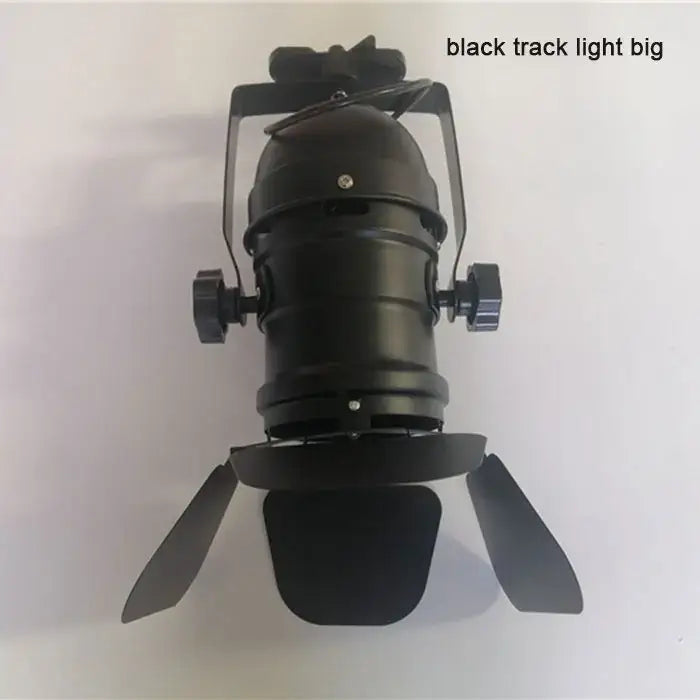 Industrial black & white cob led track light commercial spotlight