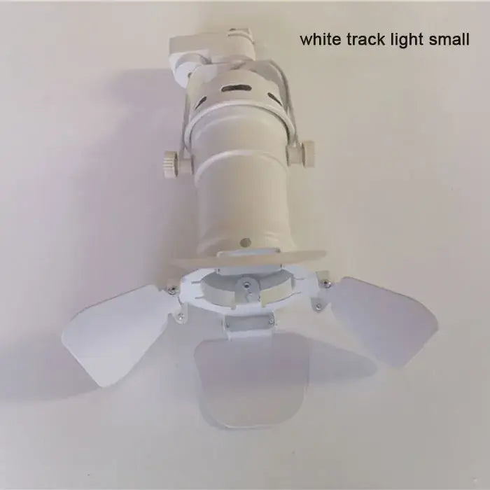 Industrial black & white cob led track light commercial spotlight