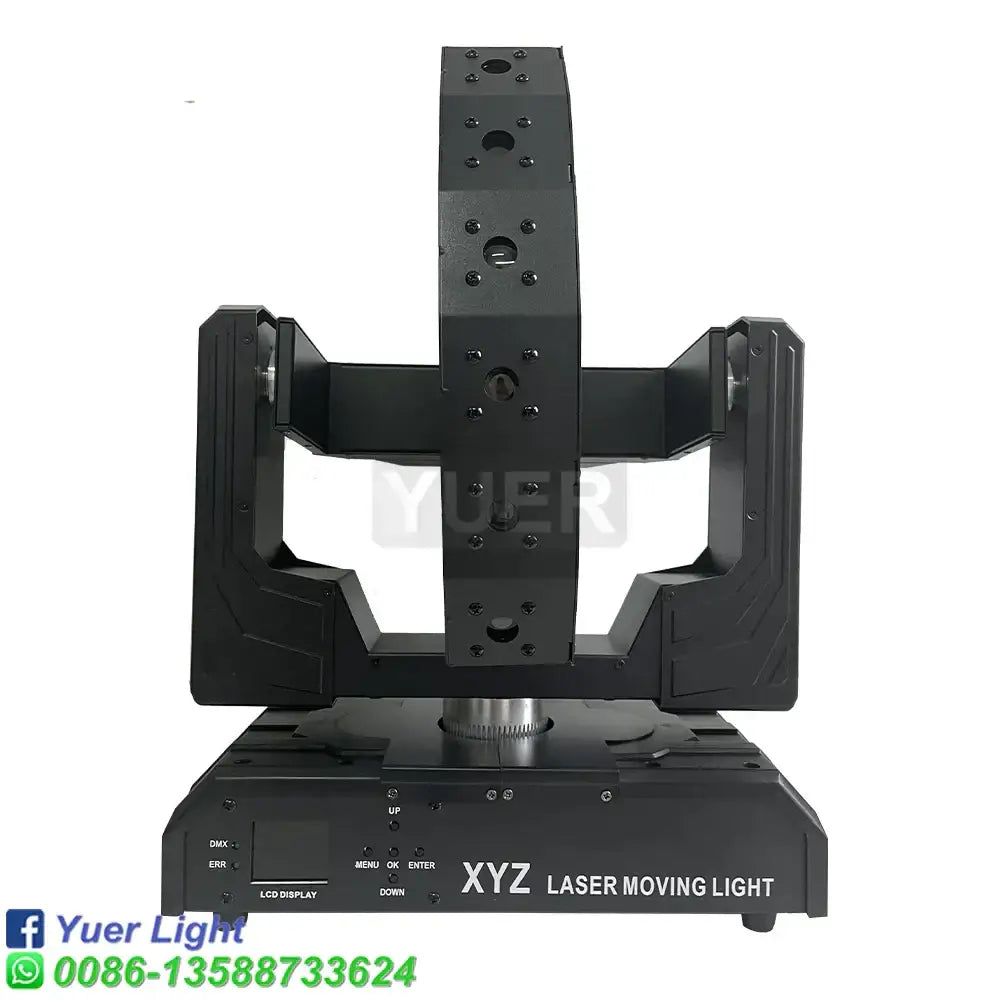 Modern black rgb beam moving head laser light nightclub stage lighting