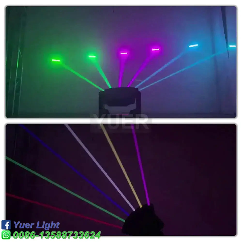 Modern black rgb beam moving head laser light nightclub stage lighting