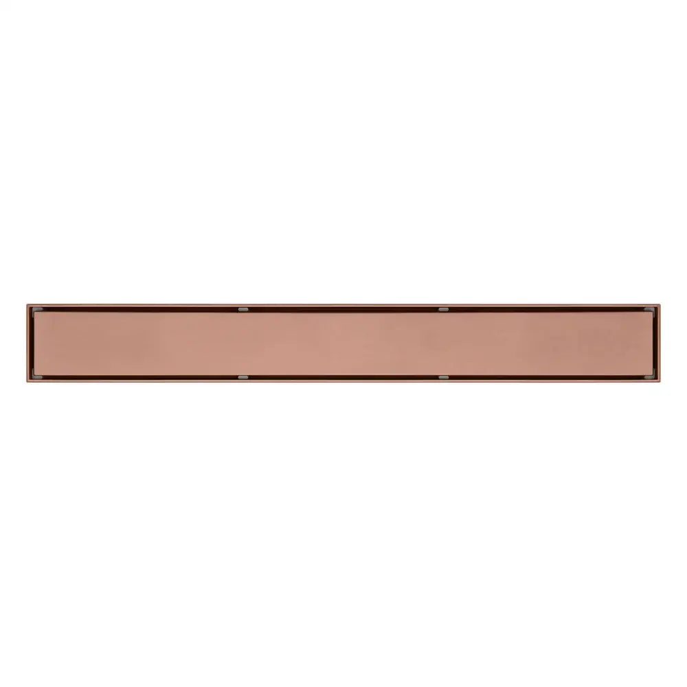 Modern 60cm rose gold bathroom floor drain with deodorant conceal