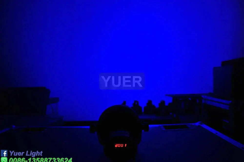 Modern black 60w cob led par light stage spotlight with barn doors