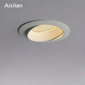 Modern white recessed led downlight ceiling – living room spot
