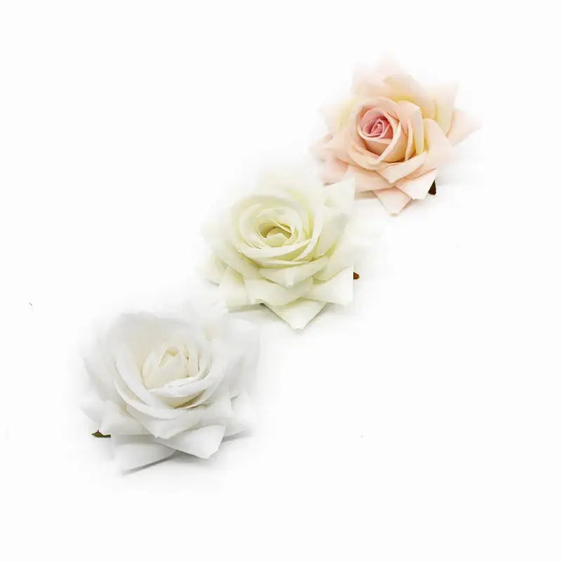 Elegant multi color 7cm rose heads wedding and home decor