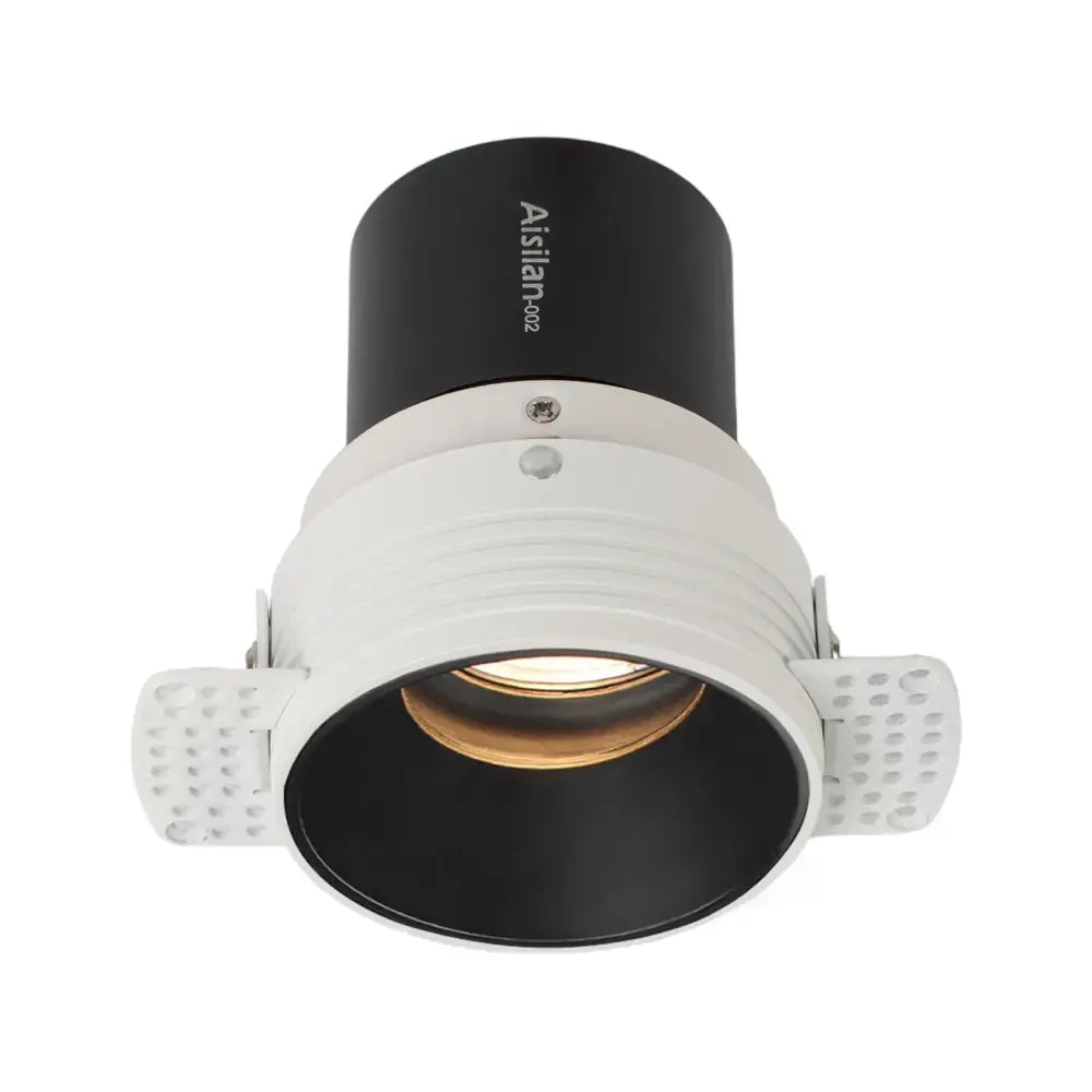 Modern black & gold cri97 led downlight bedroom spot light