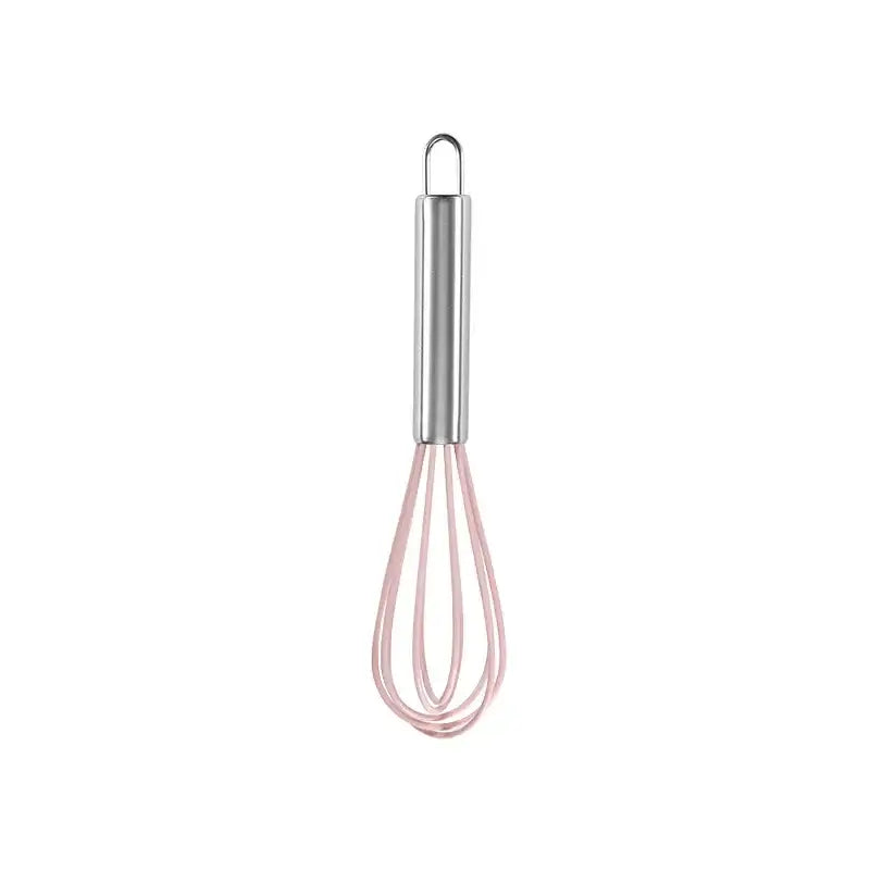 Colorful stainless steel silicone whisk mixer kitchen baking tool