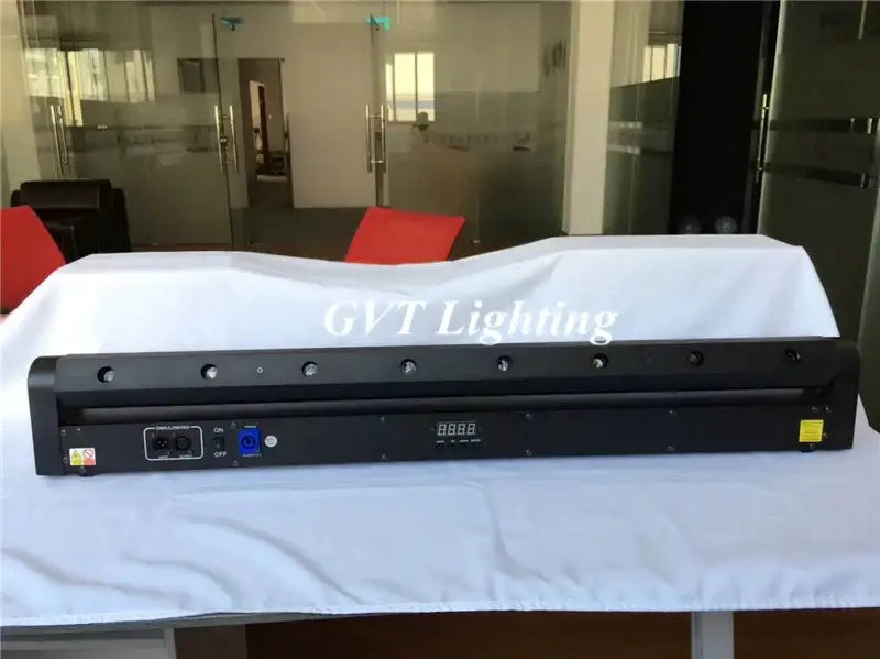 Black stage lighting rgb laser array moving head for party room