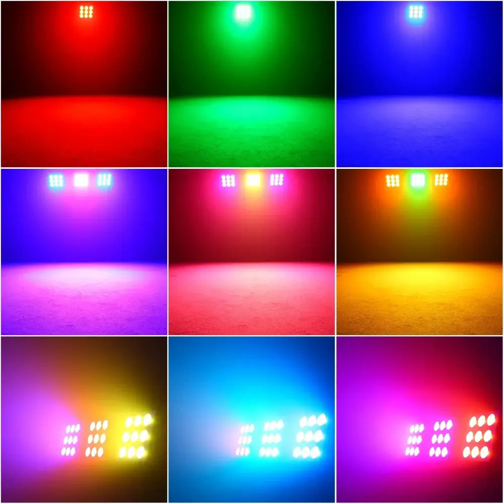 Black 9-eye cob matrix stage light concert hall led panel