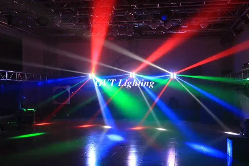 Modern rgb 8x10w led spider stage lights for ktv party room