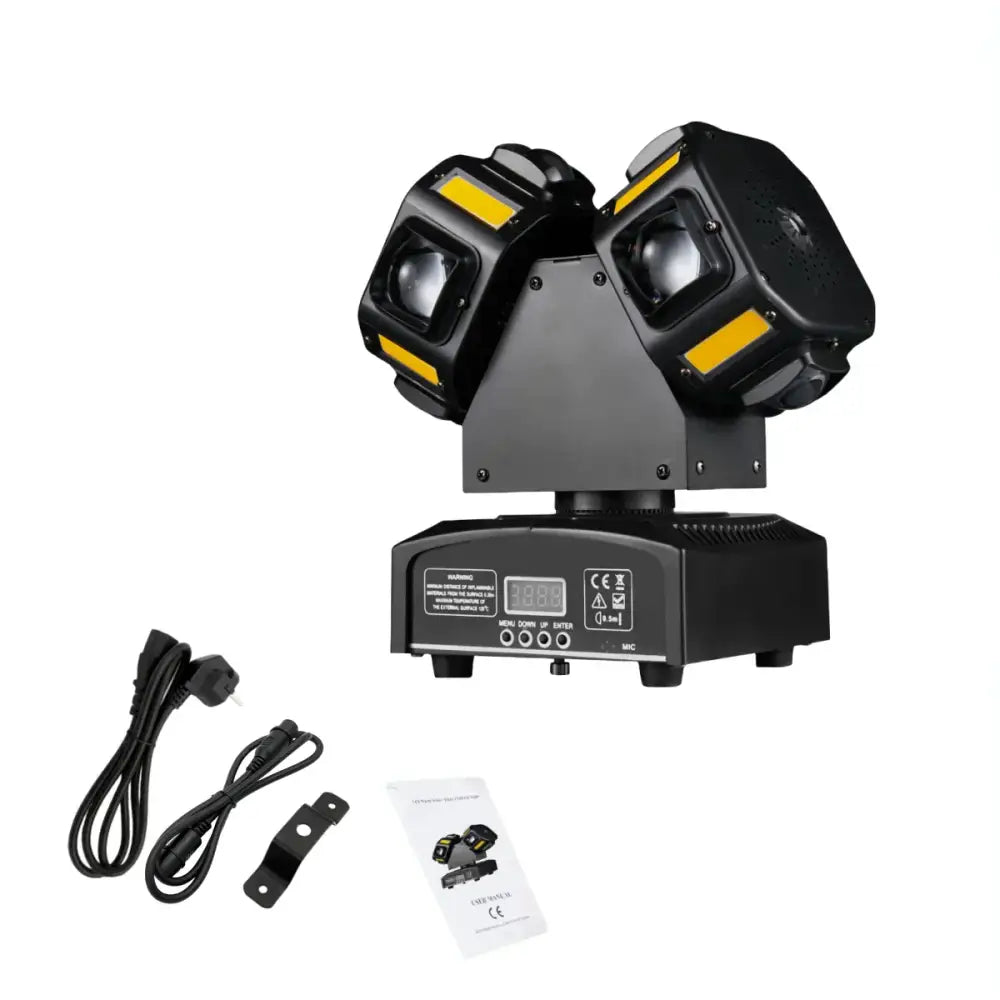 Modern 8x12w rgbw dual head led stage light for entertainment room