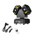 Modern 8x12w rgbw dual head led stage light for entertainment room