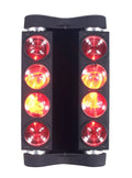 Black 8x15w rgbw spider moving head beam light party room dj bar
