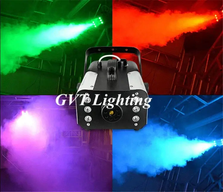 Modern black & white 900w led fog machine for party room events